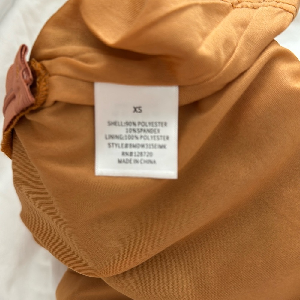 Mi Ami from Francesca's Kamila Size XS Burnt Orange Faux Suede Mini Skirt - Picture 6 of 7
